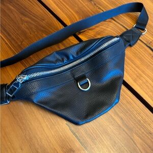 Black Leather Men's Bag